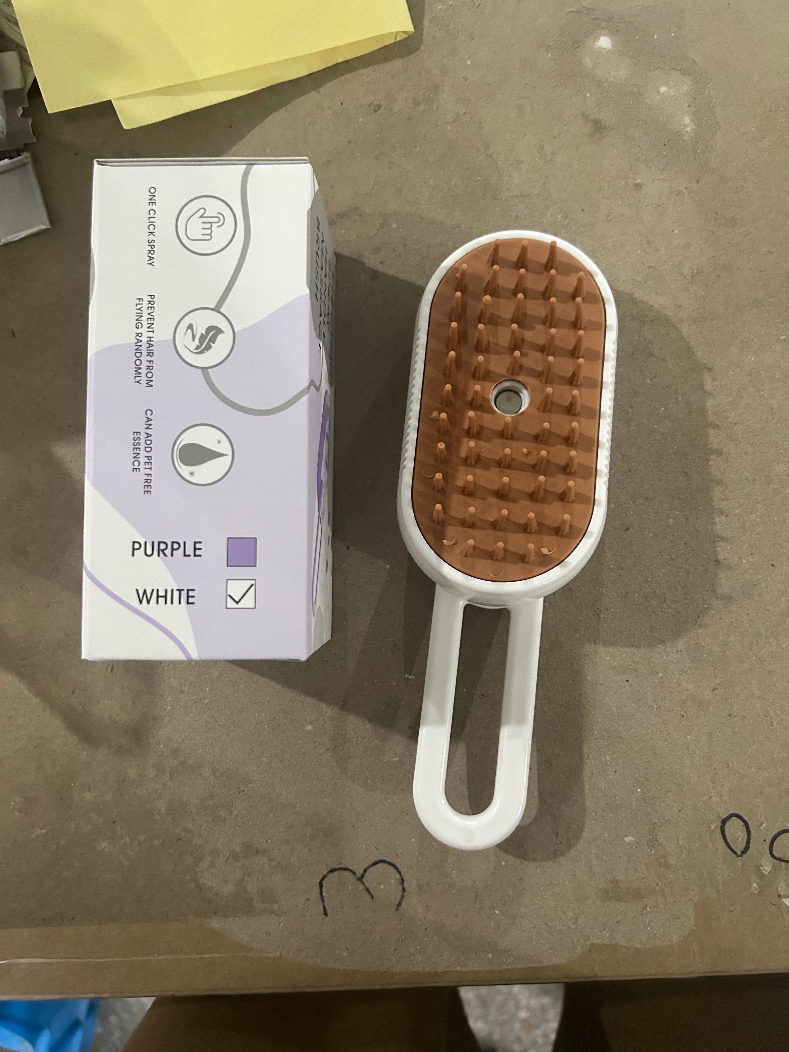 3-in-1 Cat & Dog Steam Brush