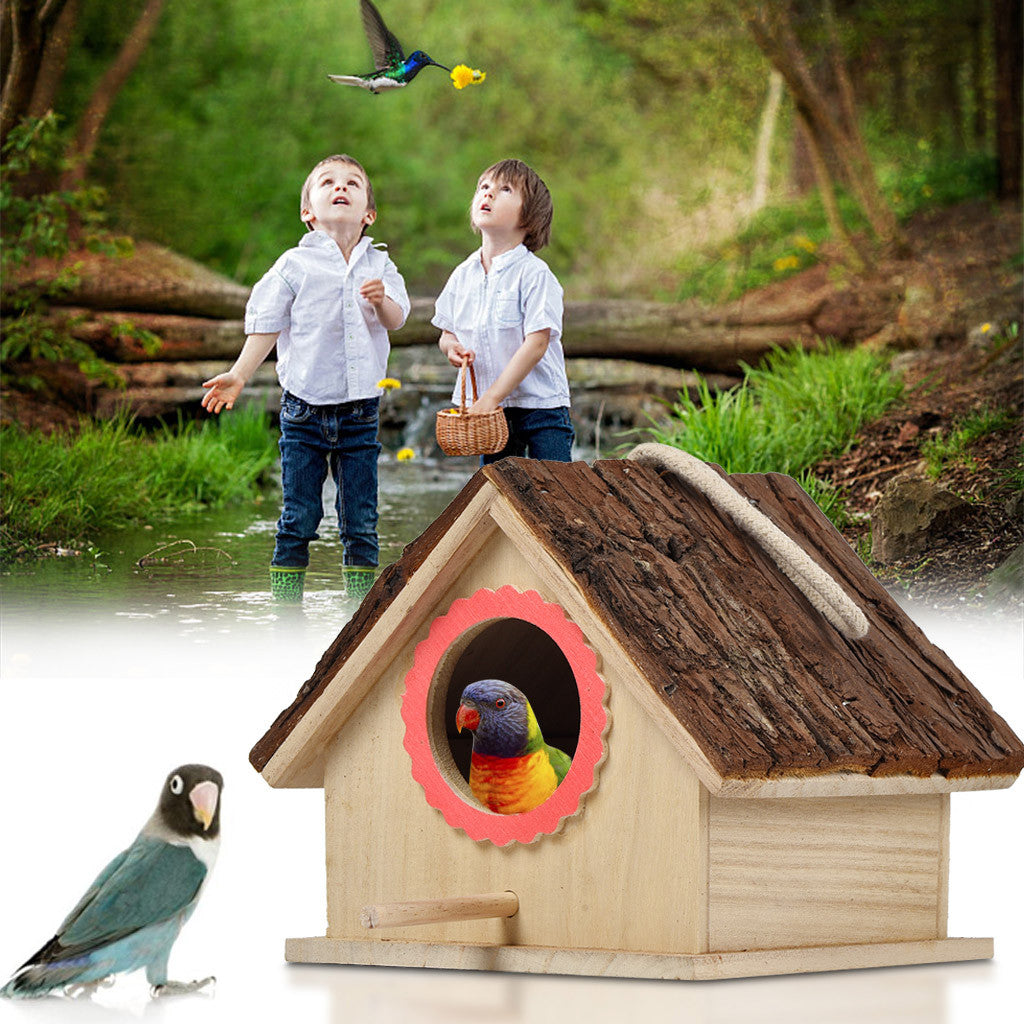 Outdoor Bird House Nest