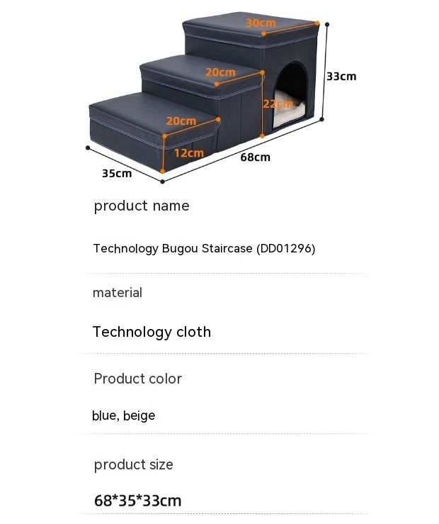 Multifunctional Cat Kennel & Dog Stairs