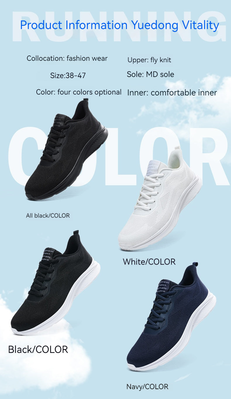 Men’s Lace-Up Running Shoes