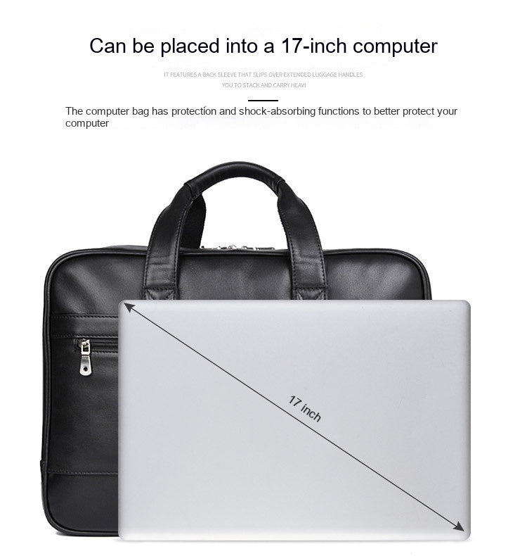 Men’s Leather Handbag Briefcase