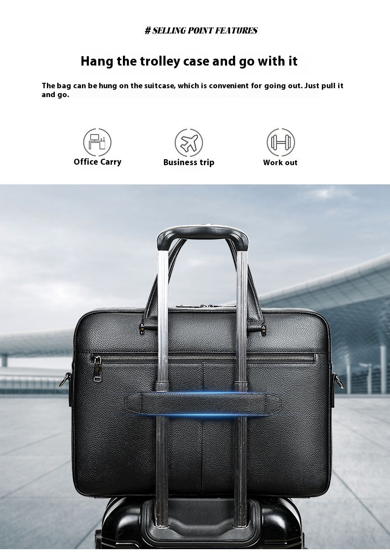 Men’s Leather Handbag Briefcase