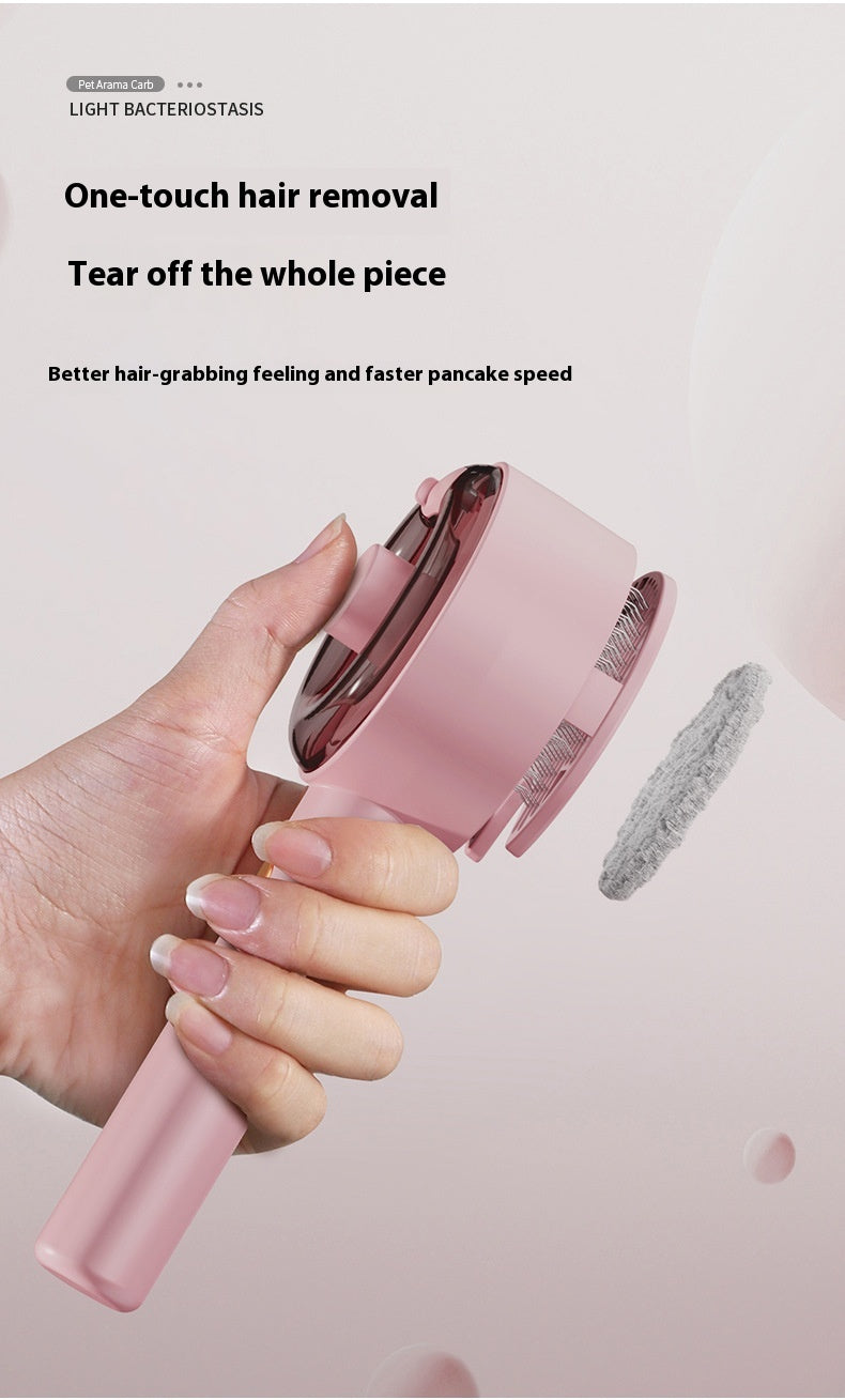 Pet Hair Remover Steam Brush
