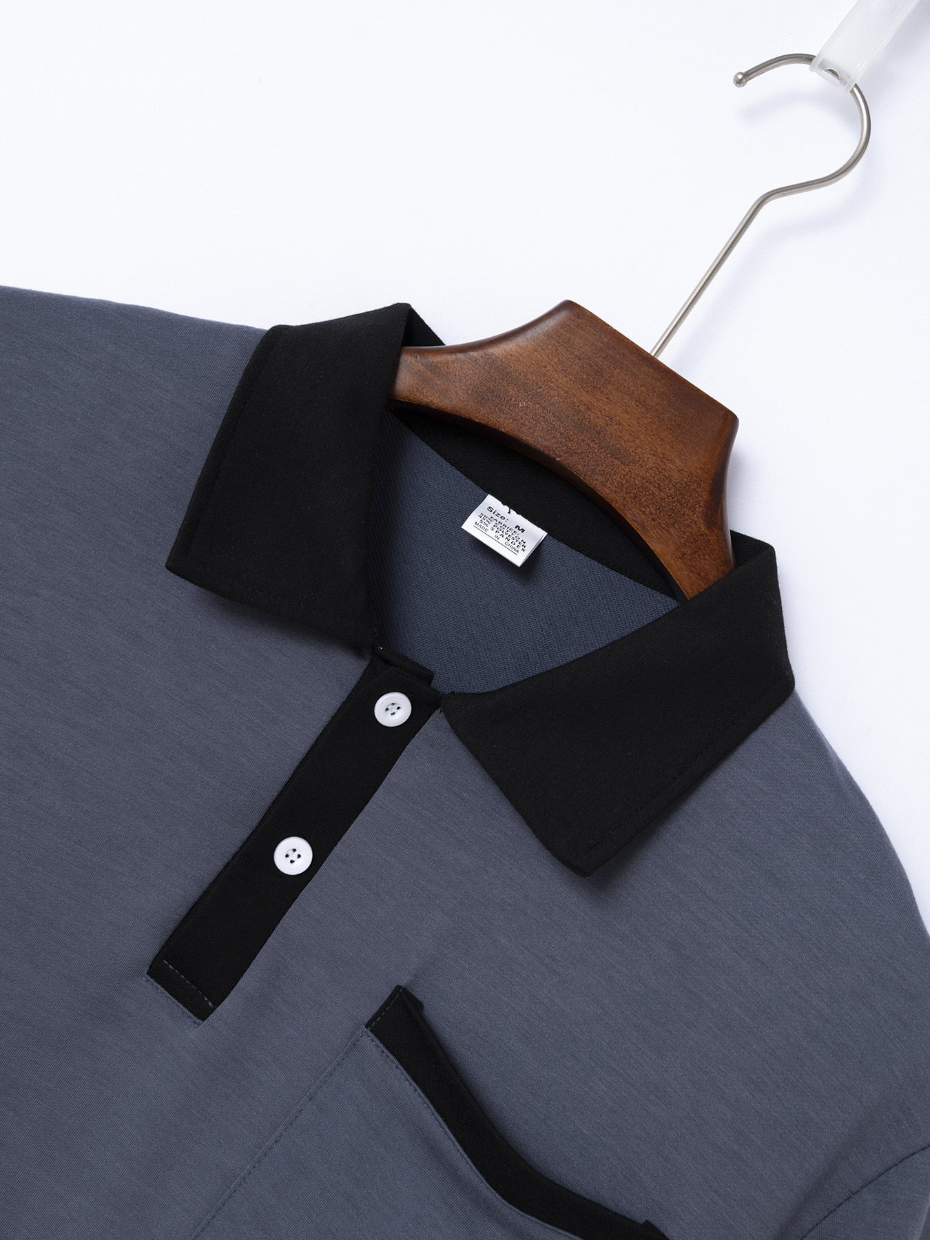 Men’s Lapel Slim Fit Polo Shirt