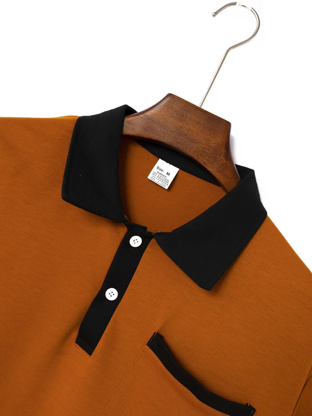 Men’s Lapel Slim Fit Polo Shirt