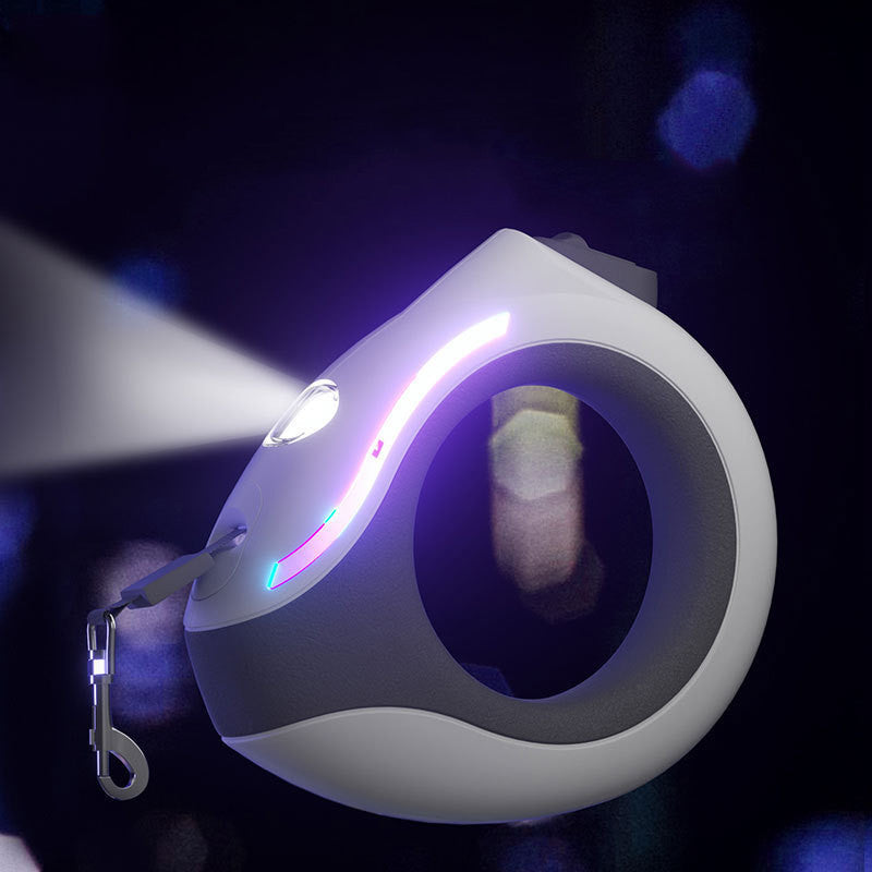LED Retractable Dog Leash