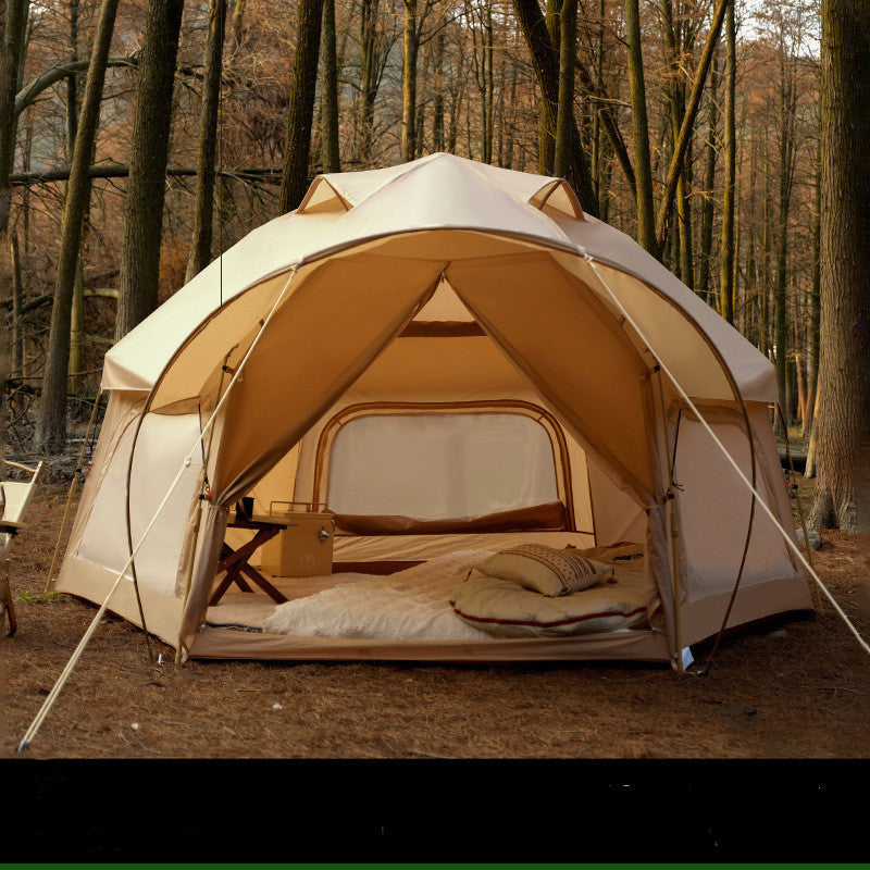 Outdoor Thickened Rainproof Folding Automatic Camping Tent
