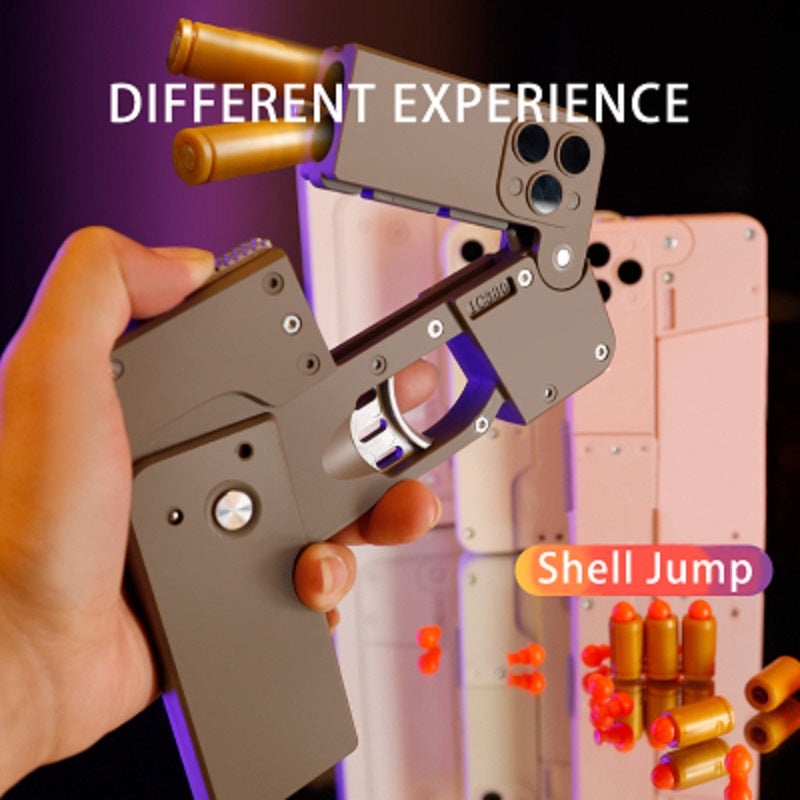 Harmless Folding Pistol Toy
