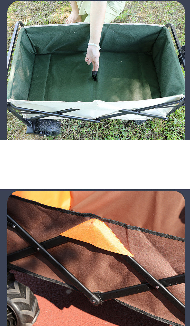 Outdoor Lightweight Camping Folding Small Trailer