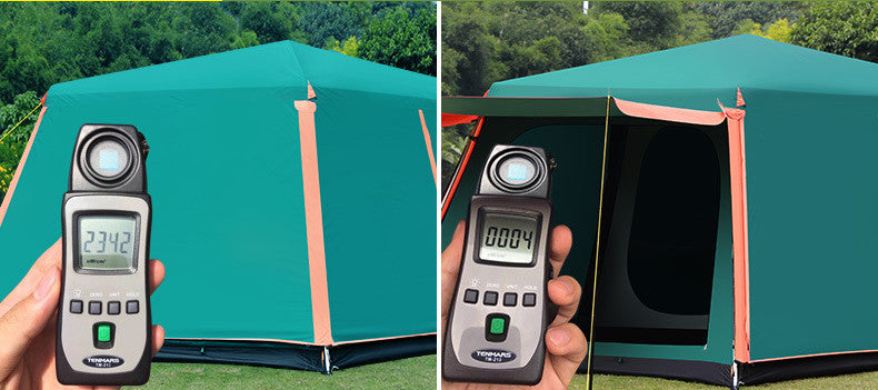 Outdoor Fully Automatic Aluminum Pole Camping Tent