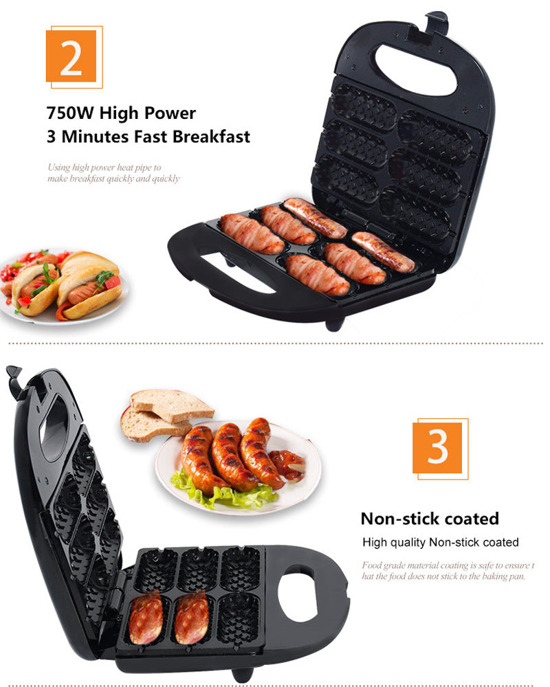 Home Hot Dog Roasting & Sausage Frying Machine