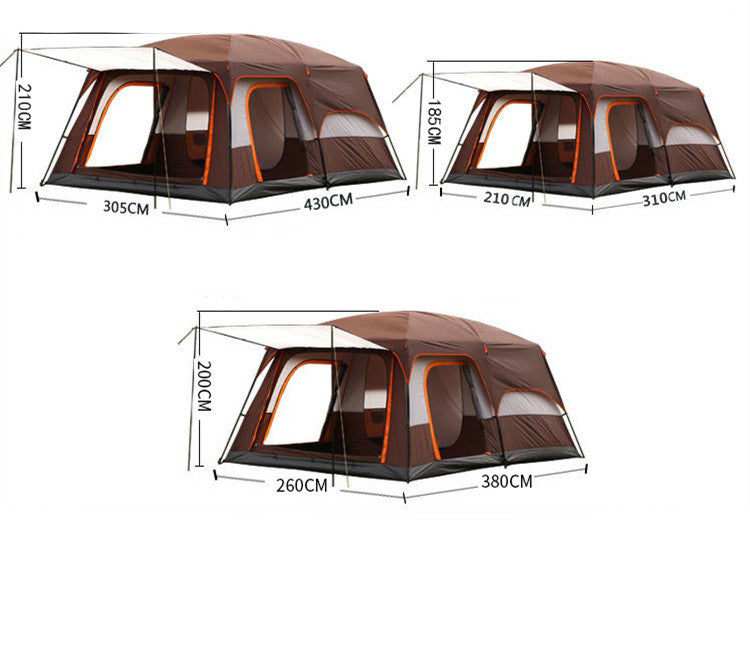 Multi-Person Rain-Proof Camping Luxury Villa